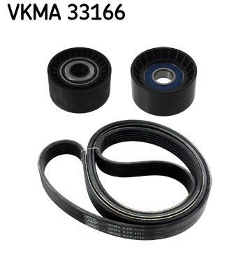 Kit de correias trapezoidais estriadas SKF ref. VKMA 33166